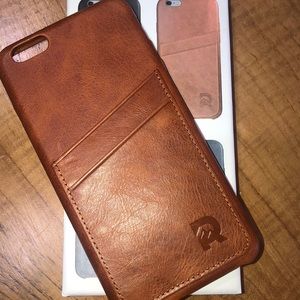 iPhone 6S-8S PLUS** leather wallet case. BRAND NEW